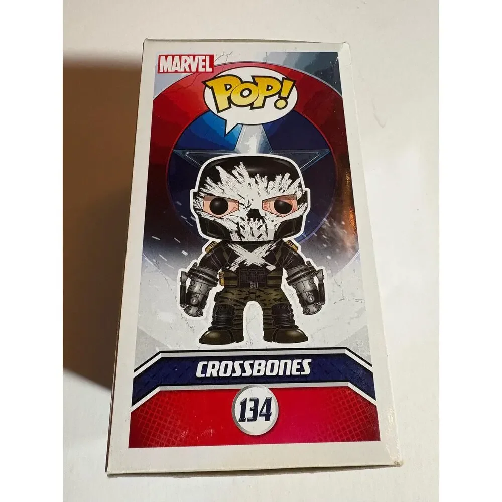 POP! Funko Vinyl Figure New Marvel Captain America Civil War #134 CrossBones